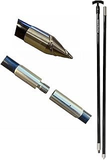 Island Anchor - 3/4" x 12' - 2 Piece - Shallow Water Anchor Pole : Securely Anchor on the Beach, Sandbar or in Shallow Water