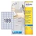 Produktbild Avery Mini-Etiketten (für Tintenstrahldrucker) weiß