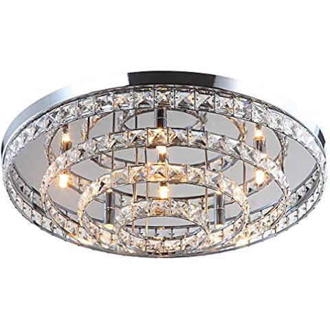 XL LED Deckenleuchte Kristall Ø60cm Cover