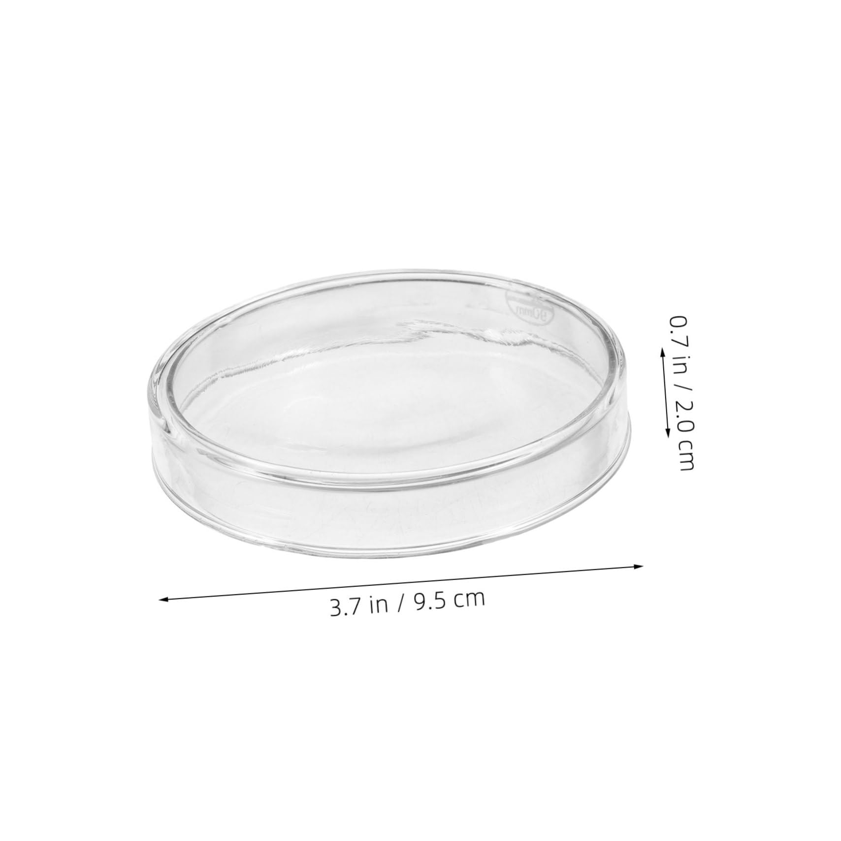 5 Placas De Petri Para Experimentos Científicos Placa De Laboratorio Transparente