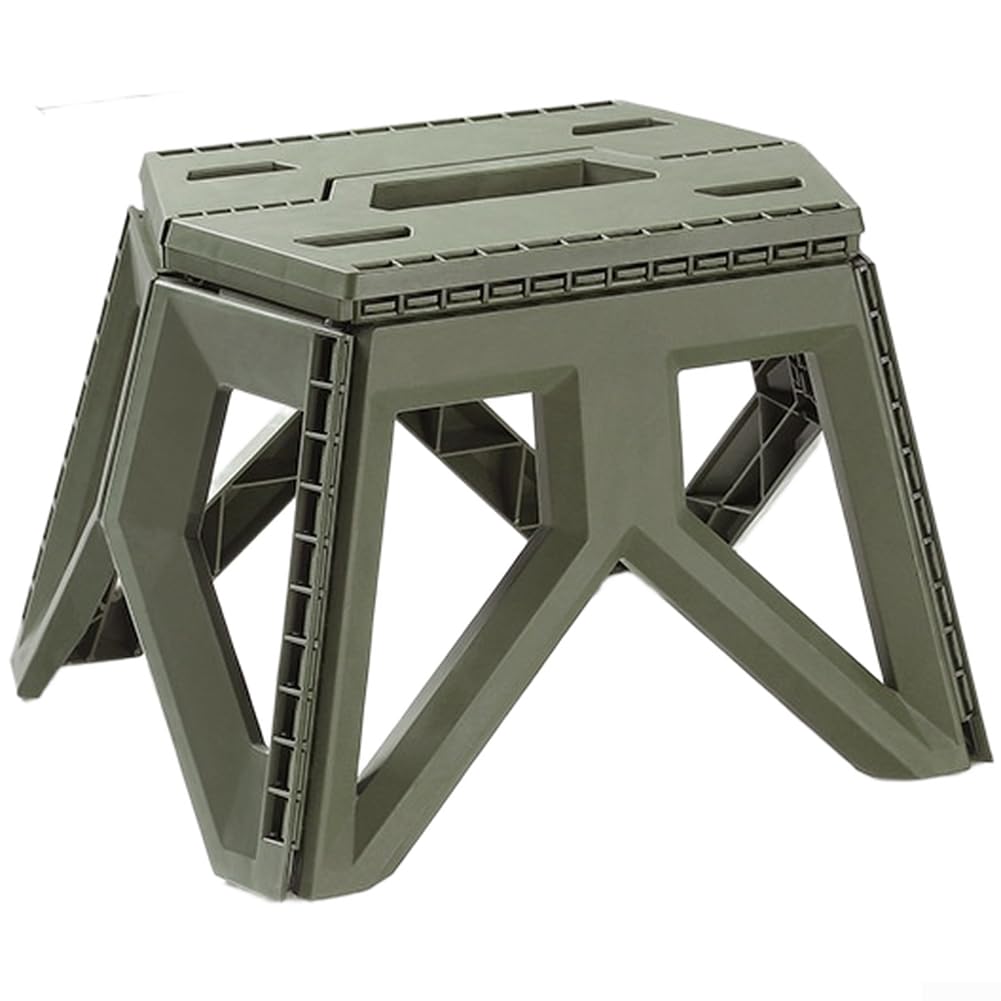 Tabouret pliable portable compact léger randonnée voyage plastique B