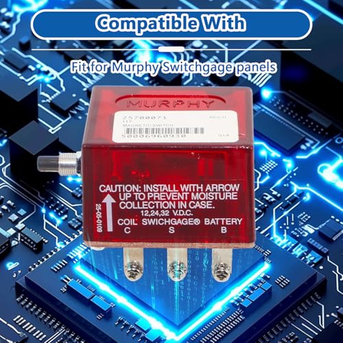 Interruptor de repuesto para paneles FW Murphy Swichgage, magnetismo estable 117 3