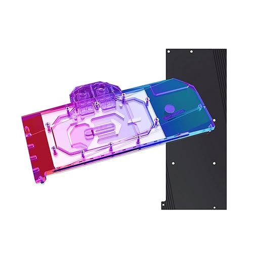 Bloque de enfriamiento de agua de GPU de cobre GPU Waterblock tarjeta gráfica bloque de refrigeración por agua para XFX AMD Radeon RX7900XT Pro 24G