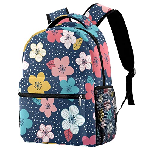 Sac à dos décontracté à fleurs fini le manque de place avec ce grand sac femme
