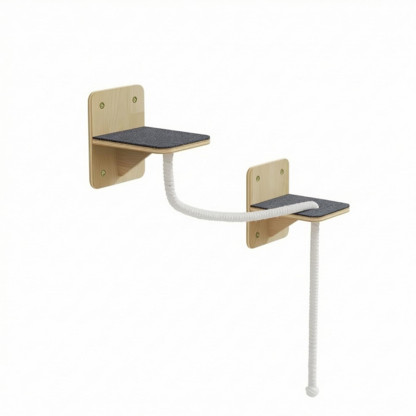 Percha para Gatos Suave Cuerda Colgante, Cuerda Algodón