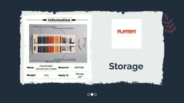Custodia per Avvolgere Matita di Tela 72 Slot Tela Matita Wrap Astuccio