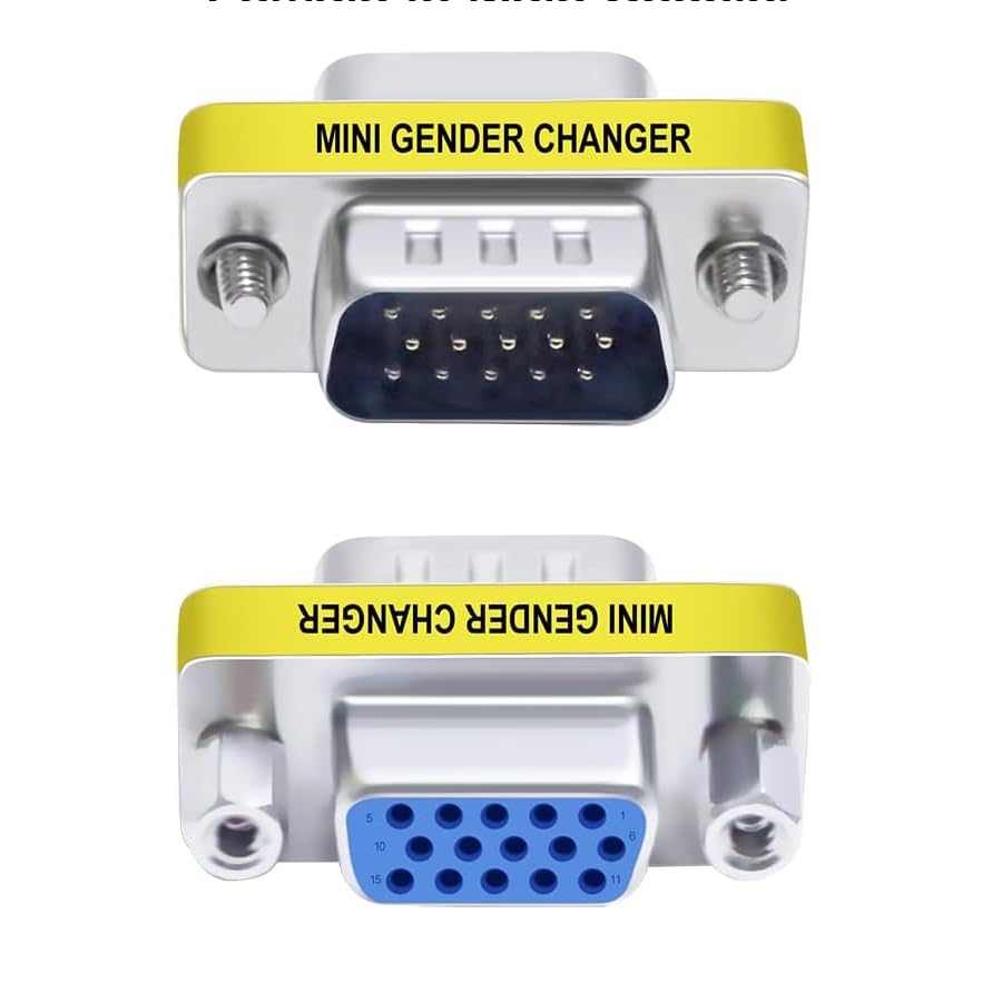 cablepelado – Adapter VGA 15 Pins Weiblich Männlich