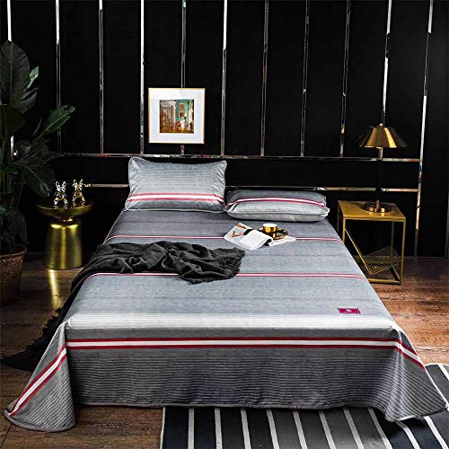 Parure de lit king size en soie satinée anti frottement pour préserver la peau