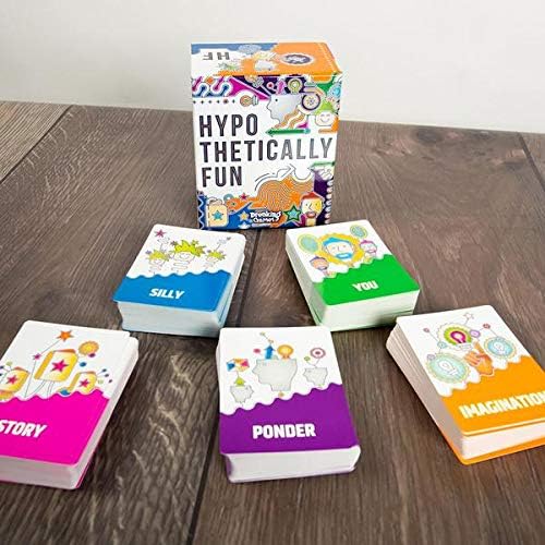 Breaking Games Hypothetically Fun - an Icebreaker Card Game, 350 Thought-Provoking Questions for Deeper Connections & Endless Laughs - Perfect for Game Night & Gatherings, Ages 14+ image 7 of 7 B07RYZ83ZF