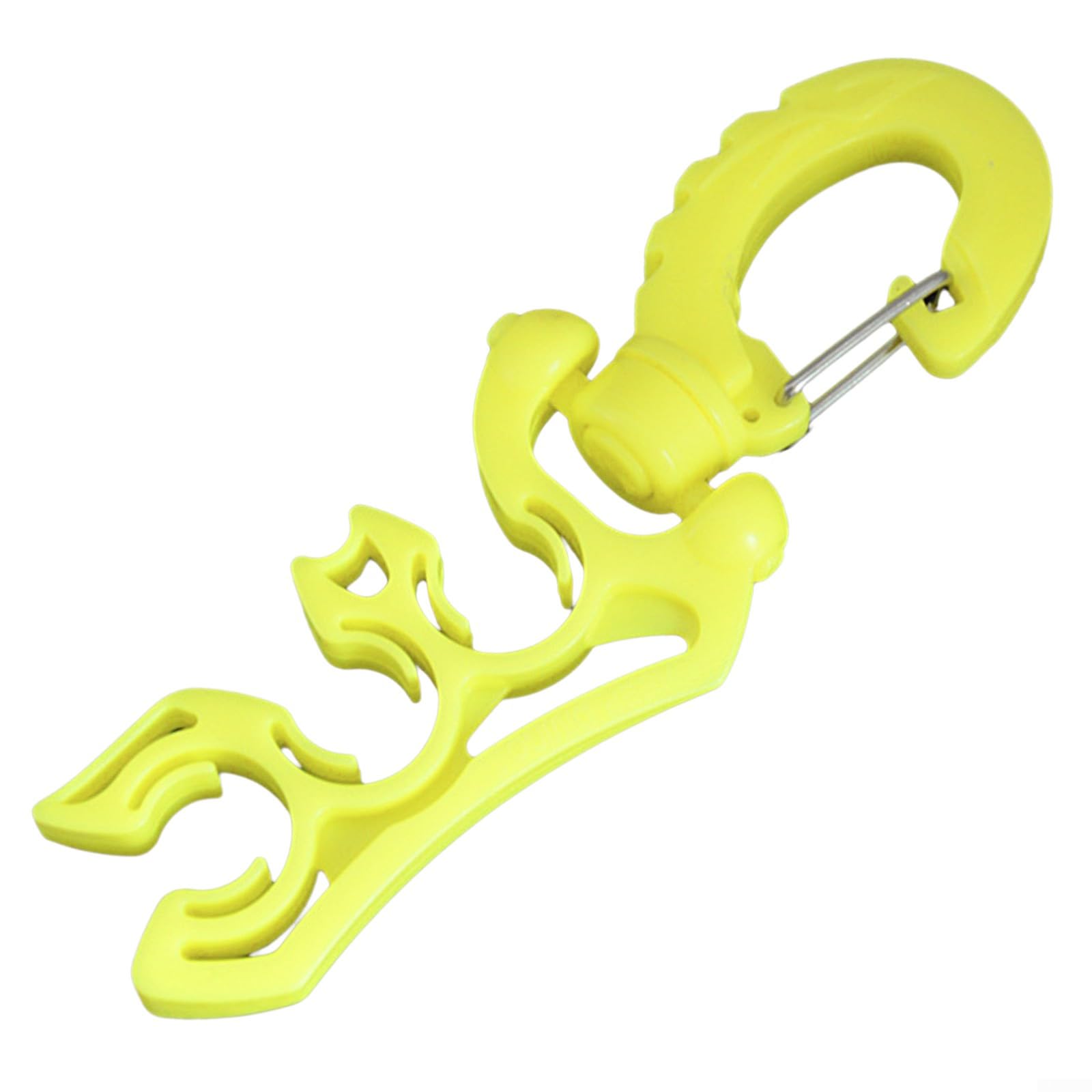 2 Packs Scuba Slang Clip Scuba Duiken Slanghouder Clip, Dubbele BCD Slanghouder Met Snap Buckle