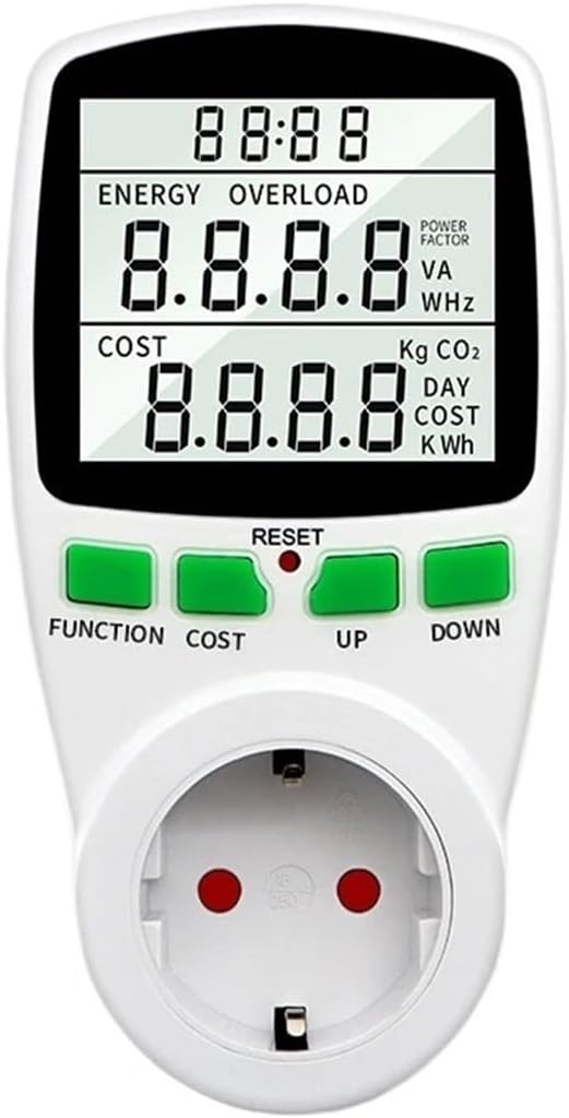 Digital Energy Meter Socket Wattmeter LCD Energy Meter Power Tester FR US UK AU BR Measurement Socket Power Analyzer(AU)
