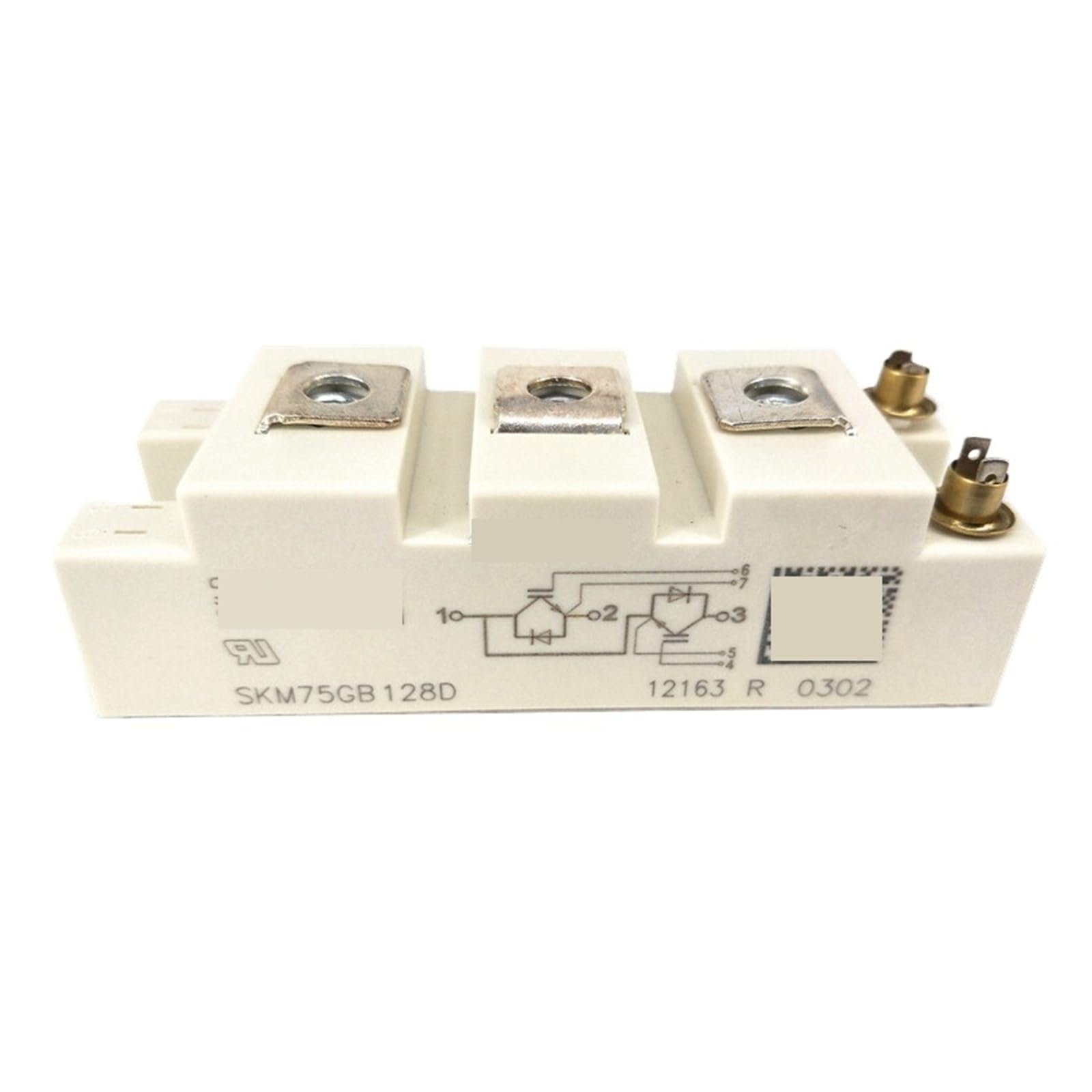 SKM75GAL128D module d'alimentation IGBT résistant aux surcharges de tension - 2