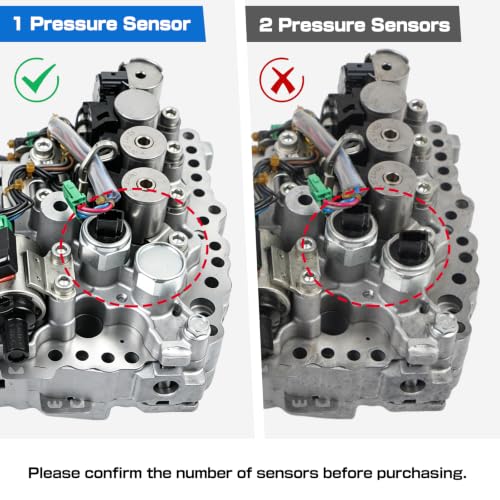 Transmission Valve Body Replacement for RE0F10A JF011E CVT Transmission With 1 Solenoid Stepper Motor Compatible with Nissan Altima Rogue Sentra X-Trail Lancer Outlander Dodge Caliber 2002-2016 by QBselecar - Used condition - Image 3
