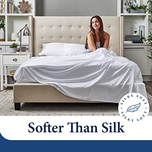 Cosy House Collection Everyday 1500 Series Bed Sheets - Master Bedroom Essentials - Luxury Hotel Ultra Soft Bedding - Stain & Wrinkle Resistant - Easy & Comfy Fit - 4 Piece (Cal King, Brink Pink) #TOP1