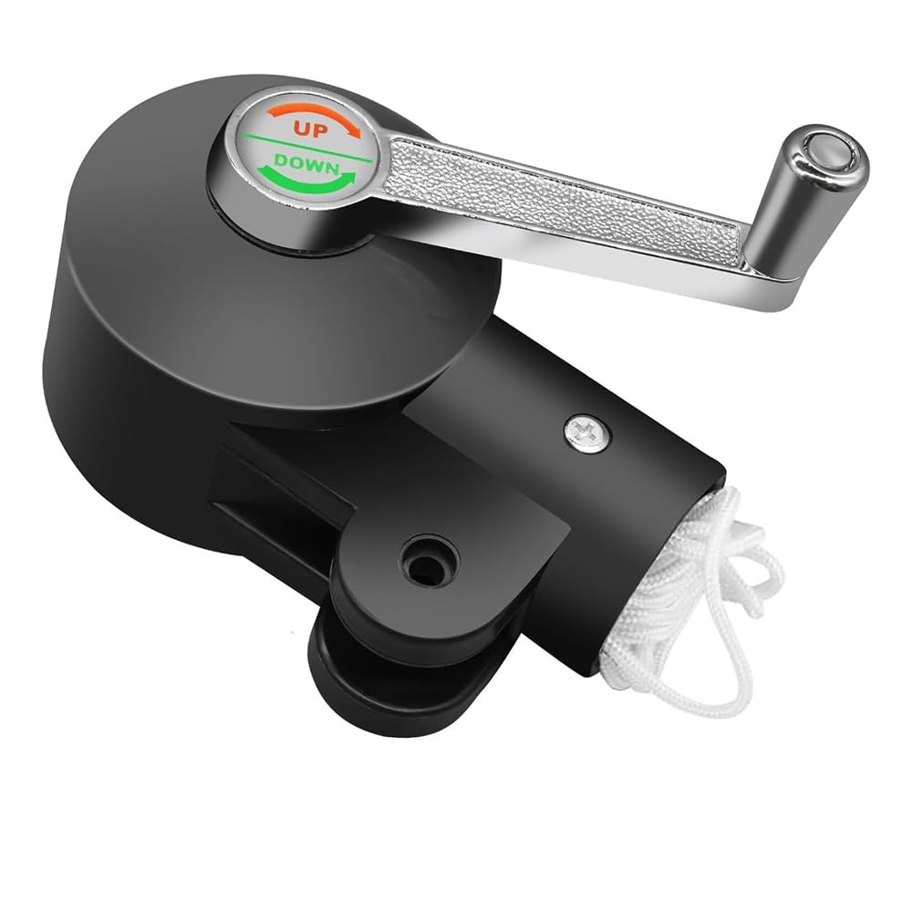 liyoe Cantilever Umbrella Parts, Patio Umbrella Holder Rocking Handle Adjustable Umbrella Stand Parts Patio Umbrella Parts