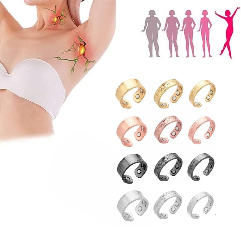 LUOLINGONGJUE® Magnetic Ring | Open Adjustable Snoring Ring, Stylish Creative Jewelry for Men & Women 1