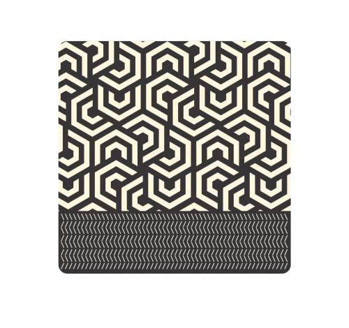 Image of Smartserve MDF Square Coasters Set, 10 * 10 cm, Set of 6