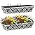 Y&M 24 Inch Window Boxes Horse Trough with Coco Liner, Window Deck with Coconut Coir Liner, Window Basket Deck Railing Planter Boxes Metal Hanging Flower Planter