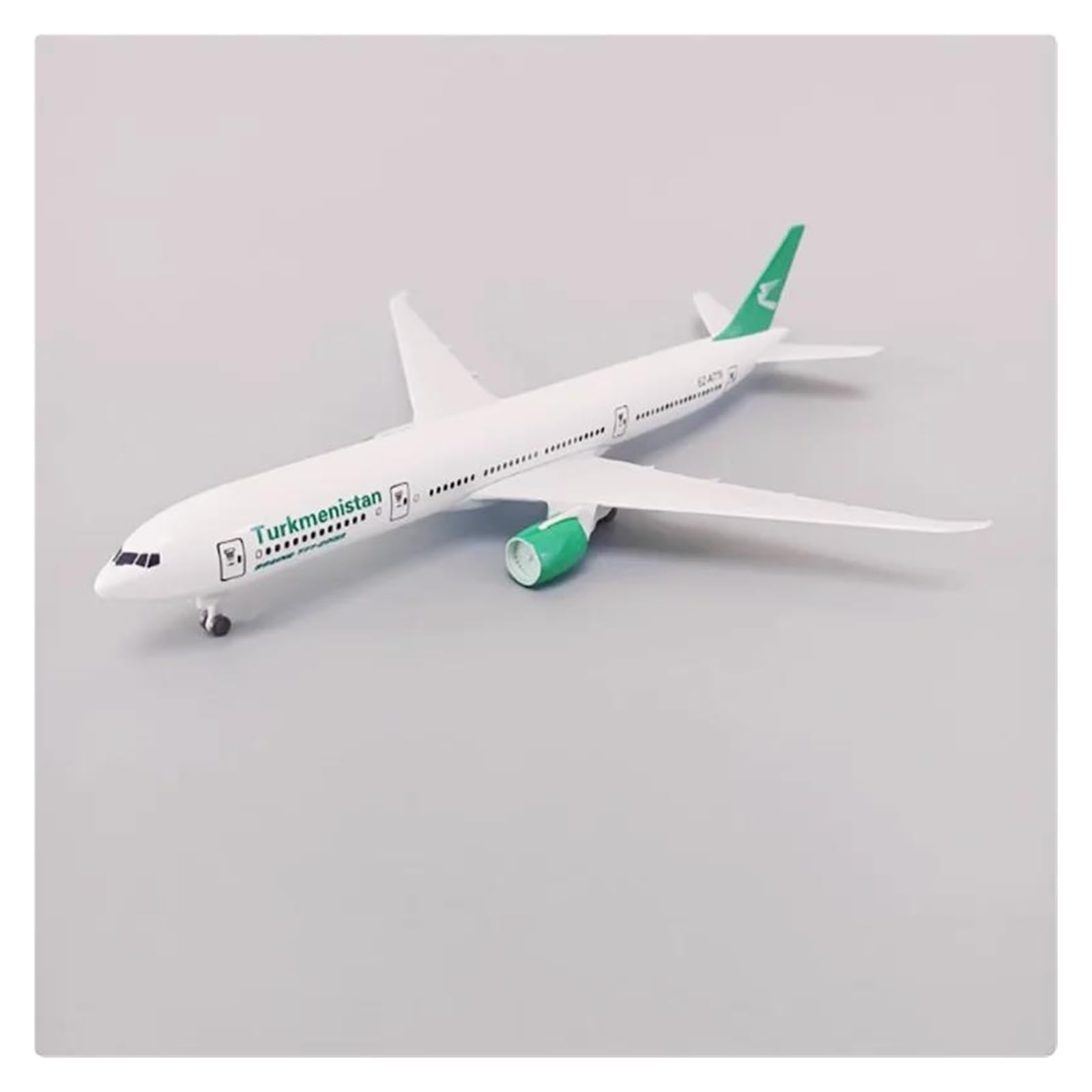 19CM dla Turkmenistanu B-777 B777 odlewany metalowy model samolotu wyświetlacz kolekcja pamiątkowa Hobby zestaw do gier