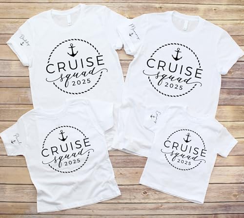 Family Cruise Squad Shirt Cruise Squad 2025 Shirt Cruise T-Shirt Birthday Cruise Shirts Family Cruise Tshirt Cruise Vacation Matching Trip Tee Multicolor2