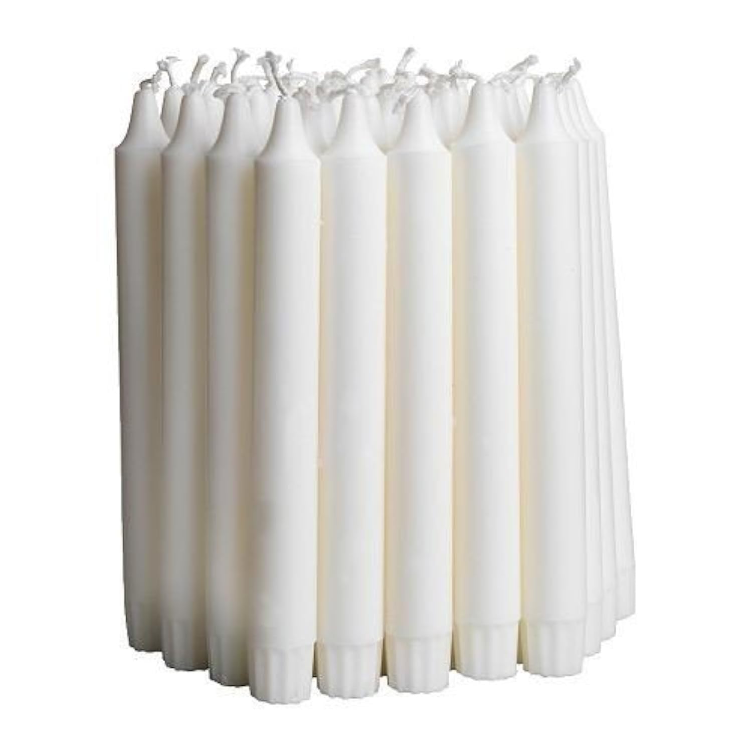 IKEA jUBLA lot de 50 bougies neutres pour chandelier blanc