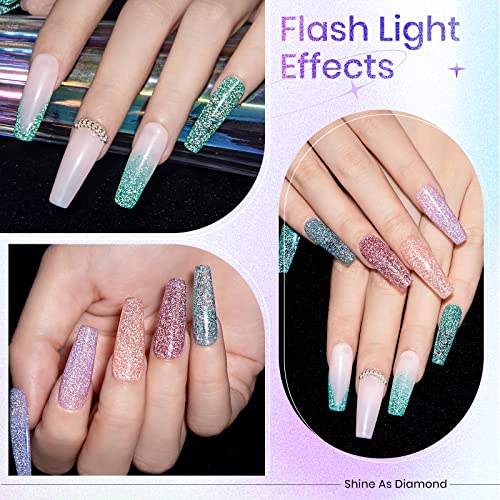 Save on SUPWEE Reflective Glitter Gel Polish - Use Code EASPPOKA - Image 4