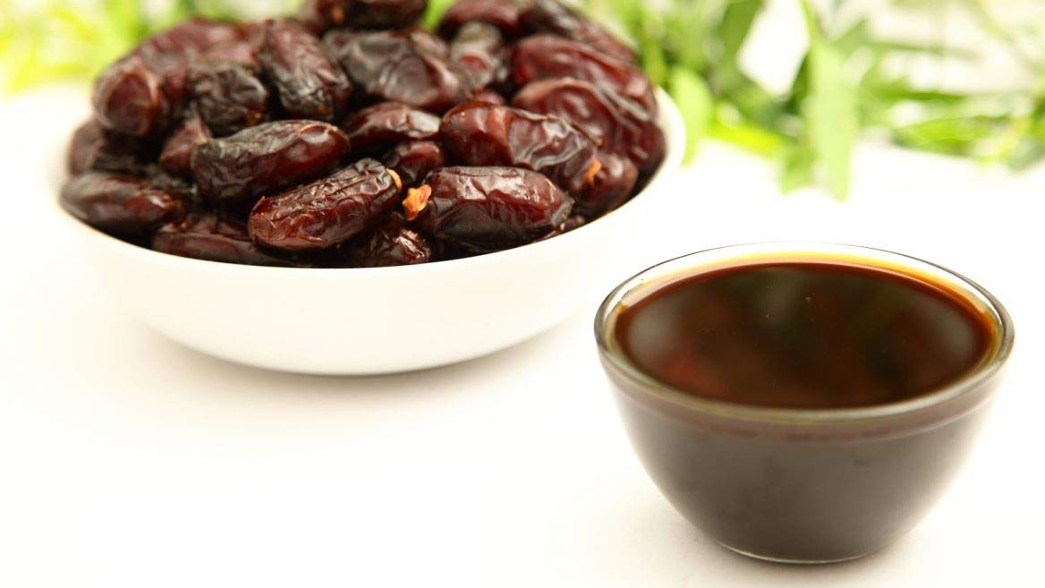 Vegan Dates Honey (PACK OF 3) Healthy, No sugar added, Natural, Non GMO, Organic ingredients. Imported. (6.5 oz each bottle)