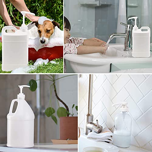 Laundry Detergent Liquid Pump Bottle Dispenser - Hand Sanitizer Dispenser Dog Grooming Gallon Pump Pet Shampoo Soap Container - Popcorn Butter Dispenser Ketchup Pump And Cat Grooming Lotion Dispenser #TOP4