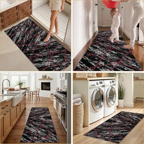 Alfombra grande para interiores lavable y confeccionada para máxima durabilidad 5
