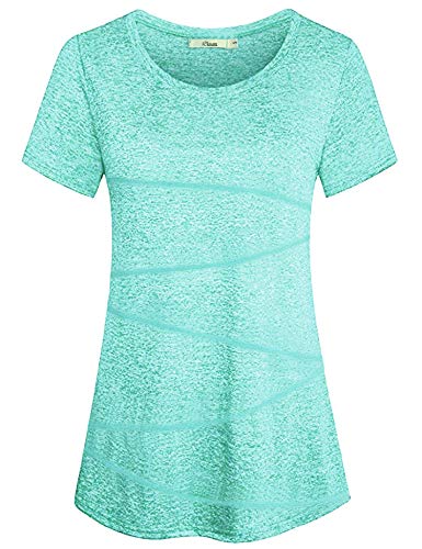 T-shirt de sport femme idéal pour vos séances de yoga pilate et running en plein air