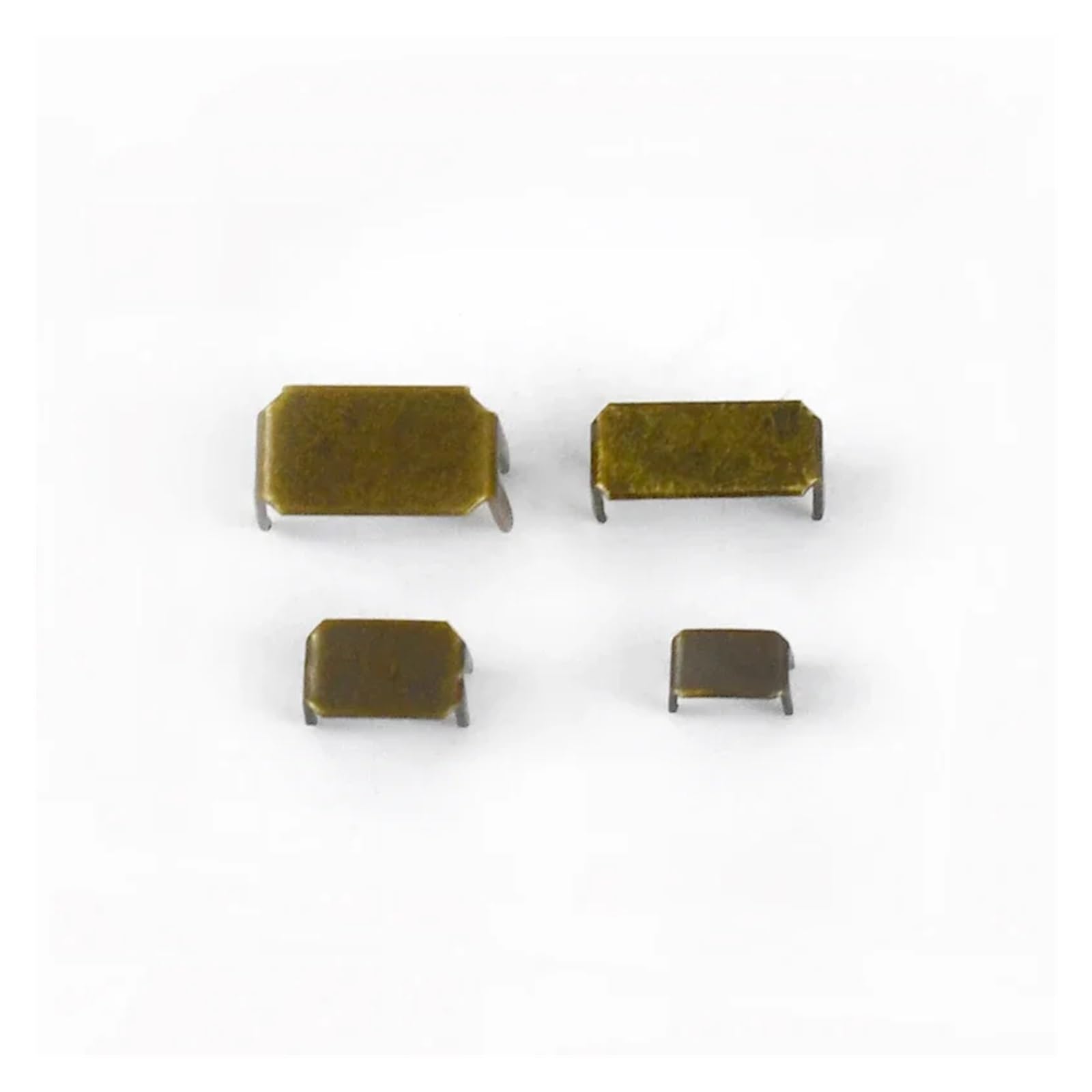 30/50/100 Stück 3# 5# 8# 10# Metall-Reißverschluss, rutschfester Stopper, Endverschlüsse, Nylon-Reißverschlüsse, sofortige Reparatur, Ersatz-Reißverschluss-Reparatur-Set(Brass,100PCS_NO10)
