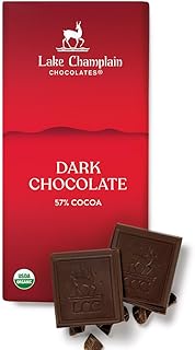 Organic Dark 57% Chocolate Bar, 3 OZ