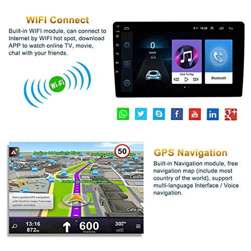 Autoradio Android avec Bluetooth et lecteur MP5 pour écran tactile - 4