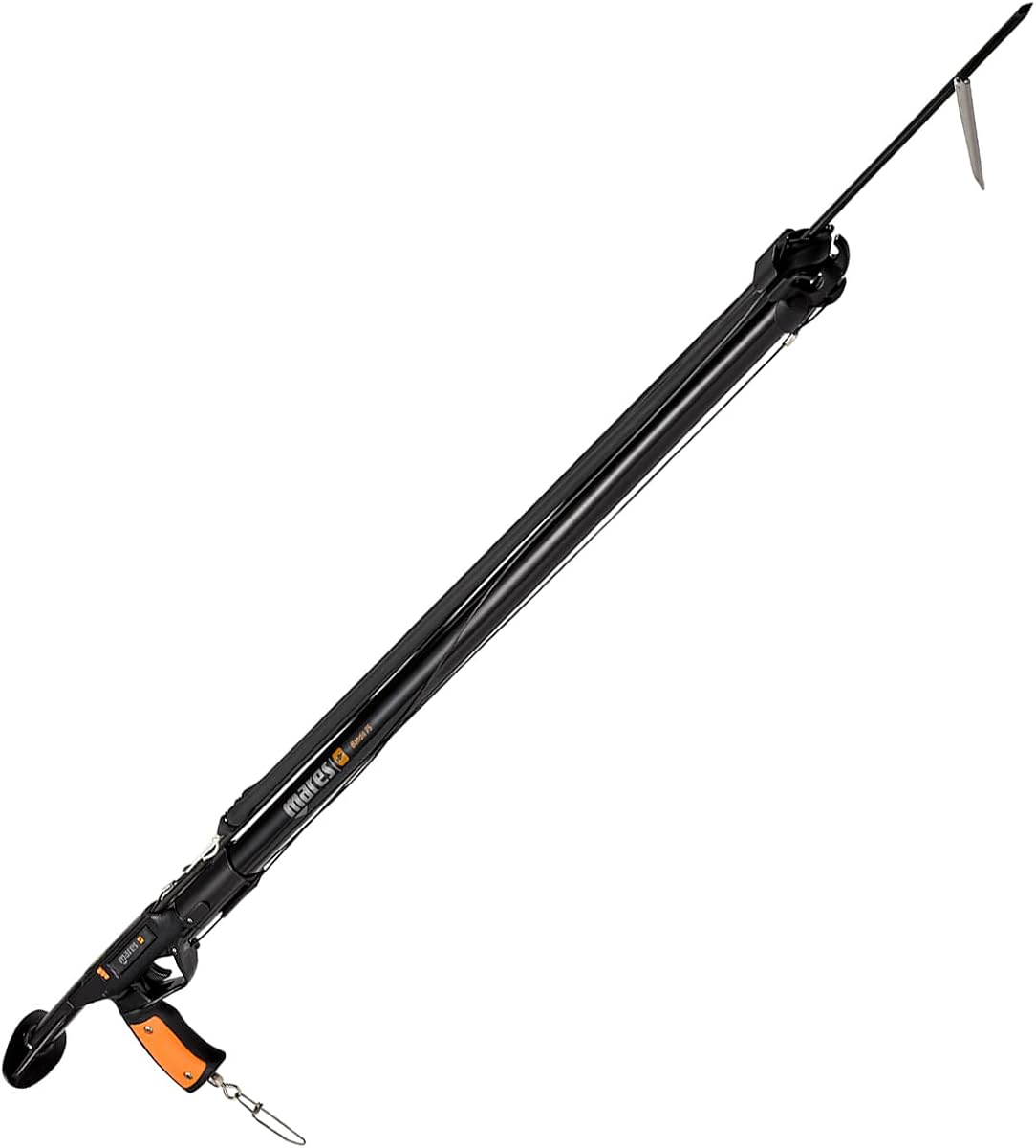 Mares Bandit Sling Speargun - Durable Easy to Use Spear Gun for Spearfishing - Ergonomic Handle, 7mm Shaft & 16mm Circular Elastic Band
