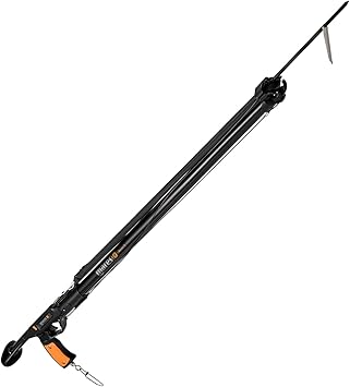 Mares Bandit Sling Speargun - Durable Easy to Use Spear Gun for Spearfishing - Ergonomic Handle, 7mm Shaft & 16mm Circular Elastic Band