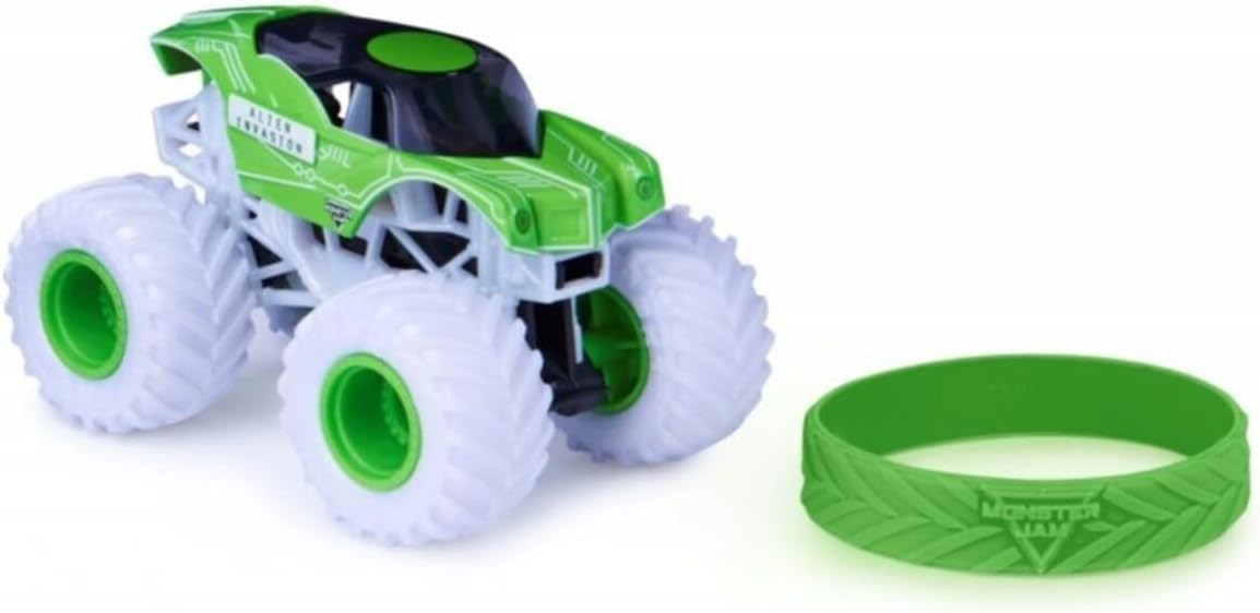 Monster Jam, Official Monster Truck, Die-Cast Vehicle, 1:64 Scale, Kids’ Toys for Boys Ages 3 and up - Assorted Designs, Shipped at Random