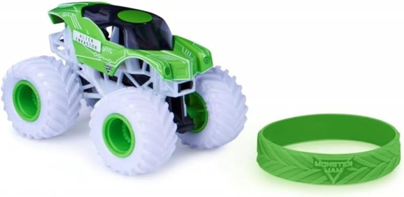 MONSTER JAM - COCHES MONSTER TRUCK 1:64 - 1 Monster Jam Metálico Auténtico a Escala 1:64 - Modelo Aleatorio - 6044941 - Juguetes Niños 3 años +