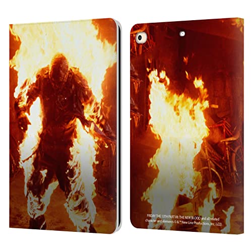 Étui cuir iPad 9.7 compatible Apple 2017 2018 Friday The 13th Part VII New Blood