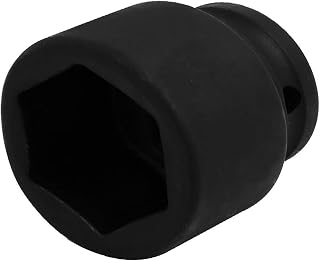 New Lon0167 3/4-inch Square Drive CR-MO 34mm 6 Point Hex Impact Socket Black(3/4-Zoll-Vierkant CR-MO 34mm 6-Punkt-Sechskant-Stecksockel schwarz