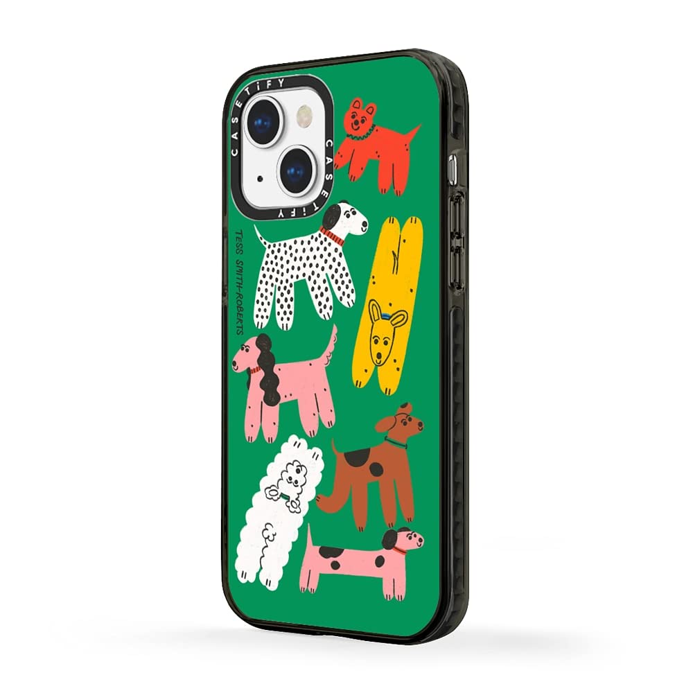Amazon.co.jp: CASETiFY インパクトケース iPhone 13 Mini - Dog Park