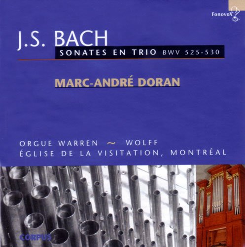 Six Trio Sons [Audio CD] Bach, Johann Sebastian