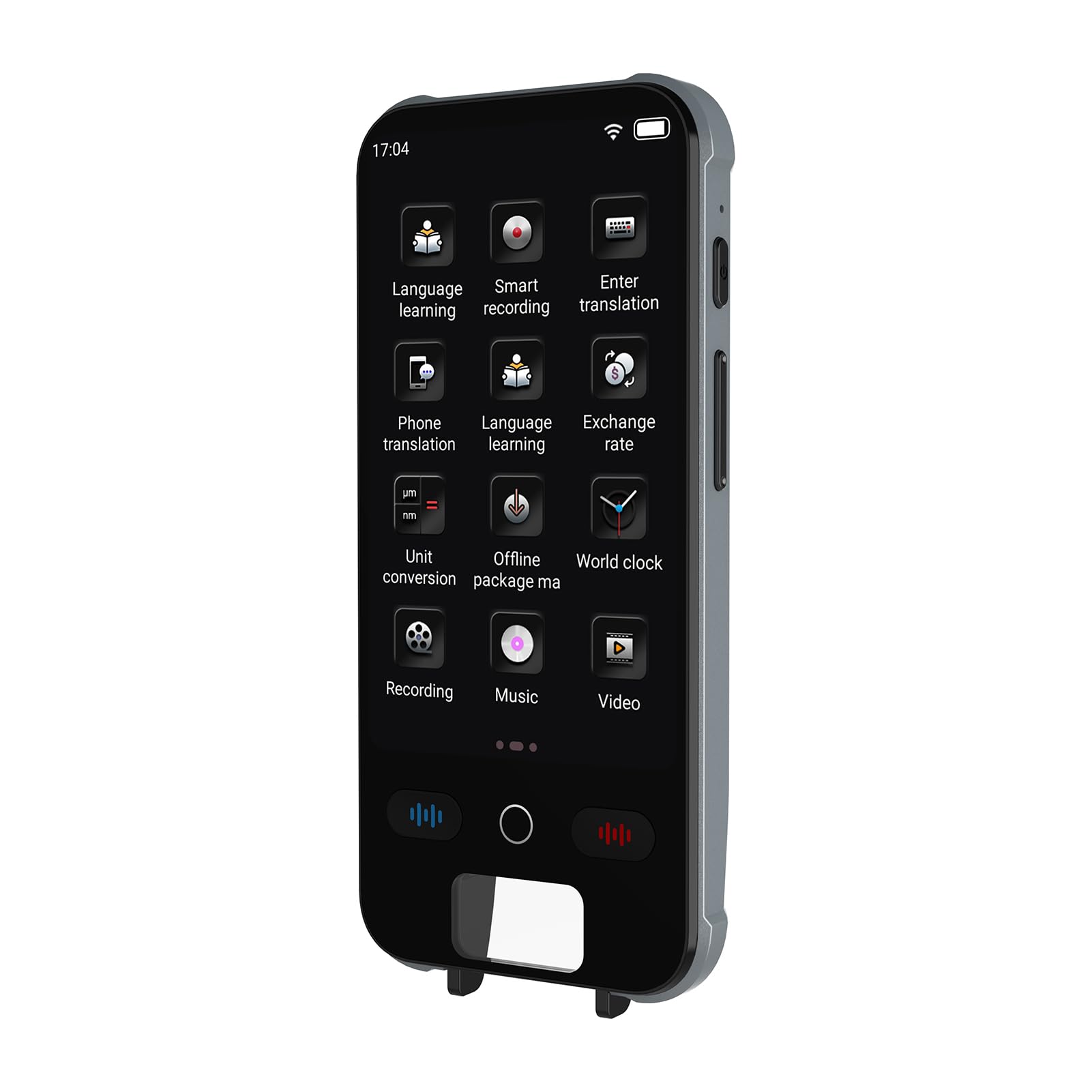 Gugxiom Traduttore di Foto Wireless Portatile Smart Scan Translator per Viaggiatori Dispositivo Multilingue Ricaricabile