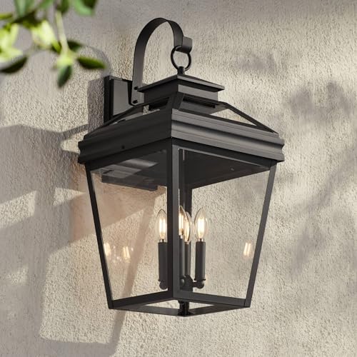 John Timberland Stratton Street 27" High Traditional Outdoor Wall Light