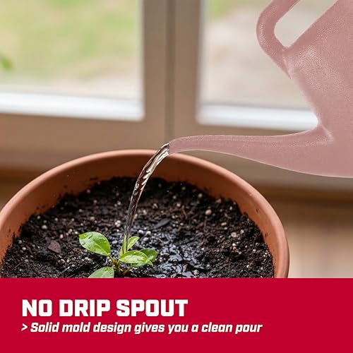 Image of Chapin 1 /2-Gallon Watering Can, Lightweight for Easy Watering | Lightweight compact design; ideal for indoor plants watering with large opening for easy refill and controlled pour
