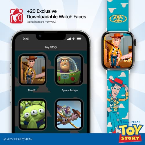 Toy Story – Woody Smartwatch Band - Officially Licensed, Compatible With Every Size & Series Of Apple Watch (Not Included) #TOP5