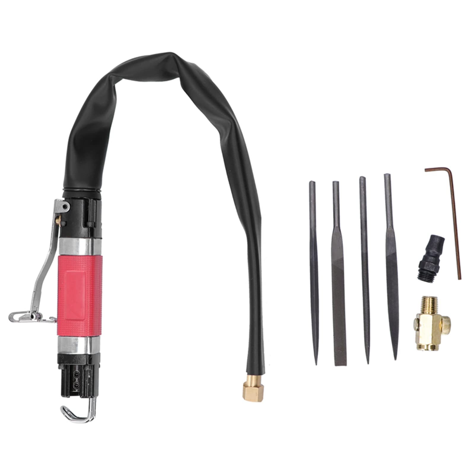Zerodis Accessori per Compressori d'aria per Sbavatura Lucidatura Strumenti di Ferramenta in Metallo Miglioramento della Casa Fai-da-te Ristrutturazione della Casa Progetti per la Verniciatura