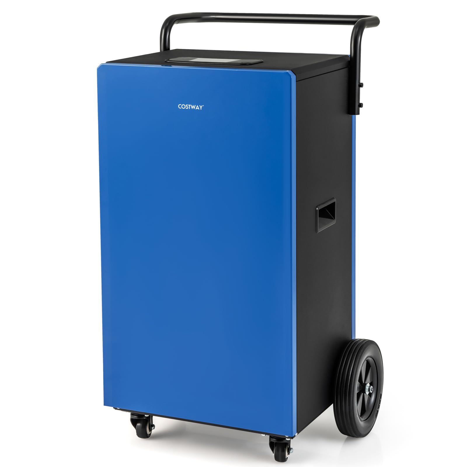 COSTWAY 215 Pint Commercial Dehumidifier, 8,000 Sq.Ft Industrial Dehumidifier with Drain Hose, 24H Timer & 4 Wheels, Ideal for Basement, Warehouse,