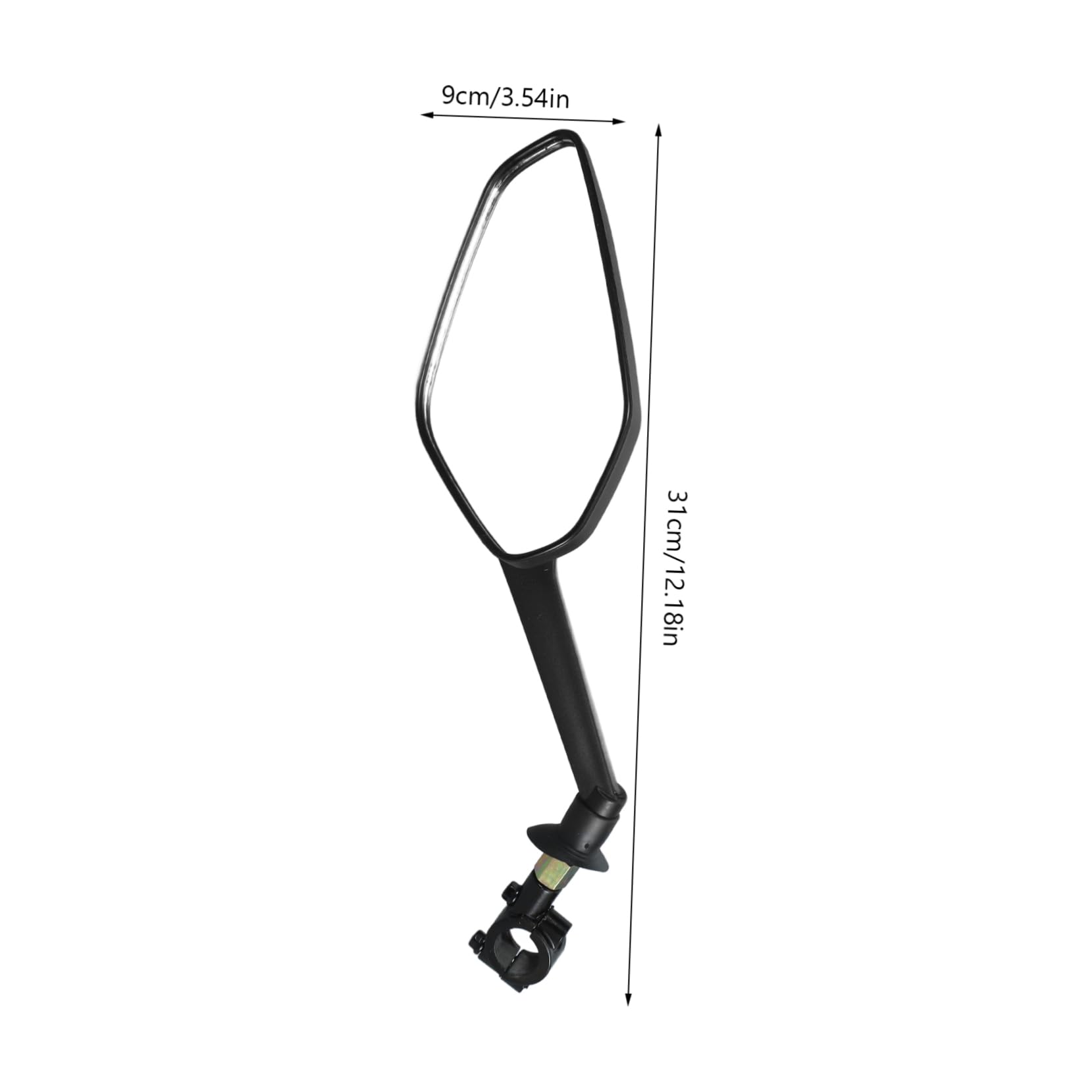 TOYANDONA 1 Set Specchietto Retrovisore per Regolabile Set Convesso Hd per Manubrio Accessorio e Facile Installare per Mountain Bike e Tricicli
