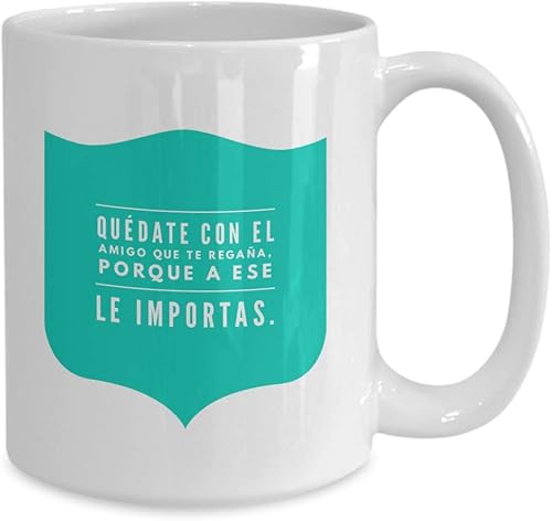 Miniatura 2 de Taza de Café Amigo Vaso, taza de café divertidas, tazas personalizadas, taza de café inspiradoras, taza con mensajes positivos.