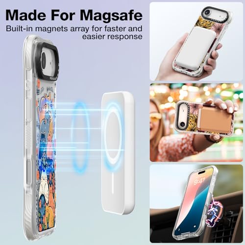 Coque iPhone Air antichoc 6m Rosarnnah Magsafe - 7
